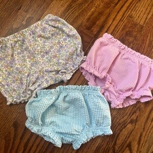 Lot of Baby/Toddler Girls Bloomers/Shorts 18 Months